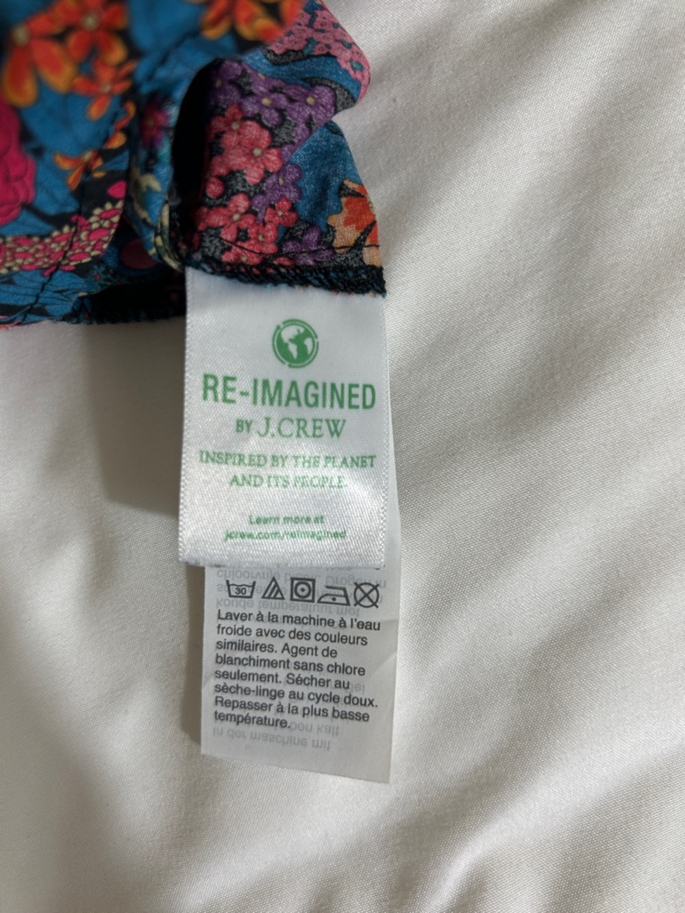 J. Crew Liberty Fabrics floral button up top - Picture 4 of 5